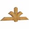 Ekena Millwork Redmond Rough Sawn Timber Gable Bracket, Western Red Cedar, 72"W x 24"H x 4"D x 6"F, 8/12 Pitch GBW072X24X0406RED00RWR - alternate 4